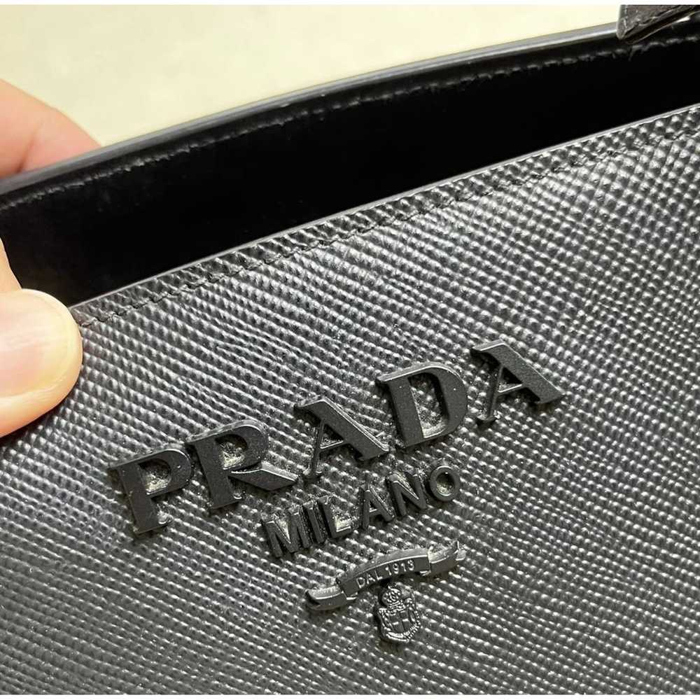 Prada Monochrome leather crossbody bag - image 3