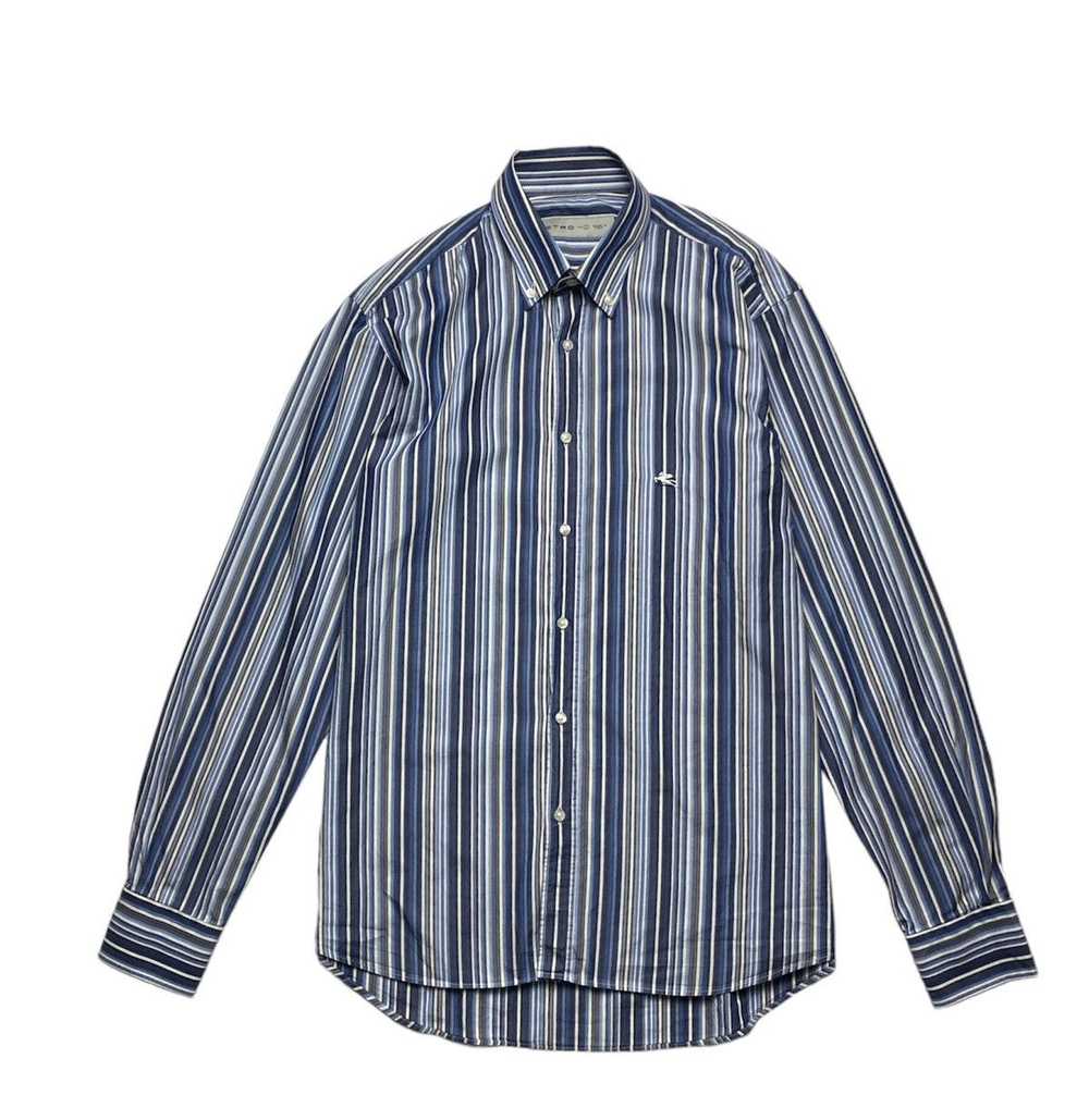 Etro Etro cotton multicolour striped shirt - image 1