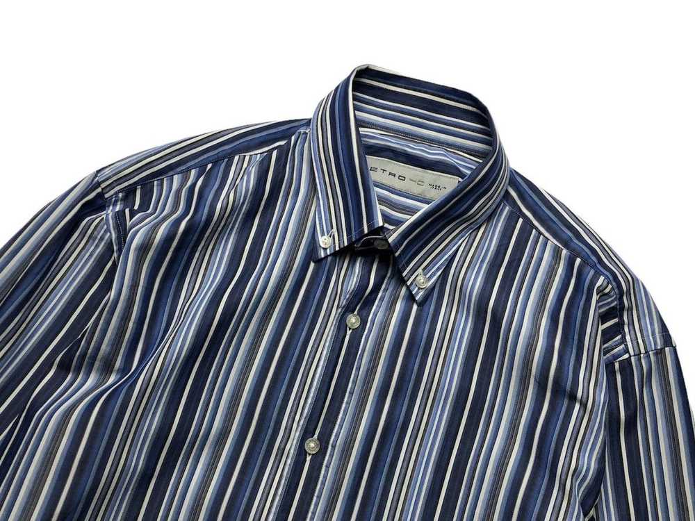 Etro Etro cotton multicolour striped shirt - image 2