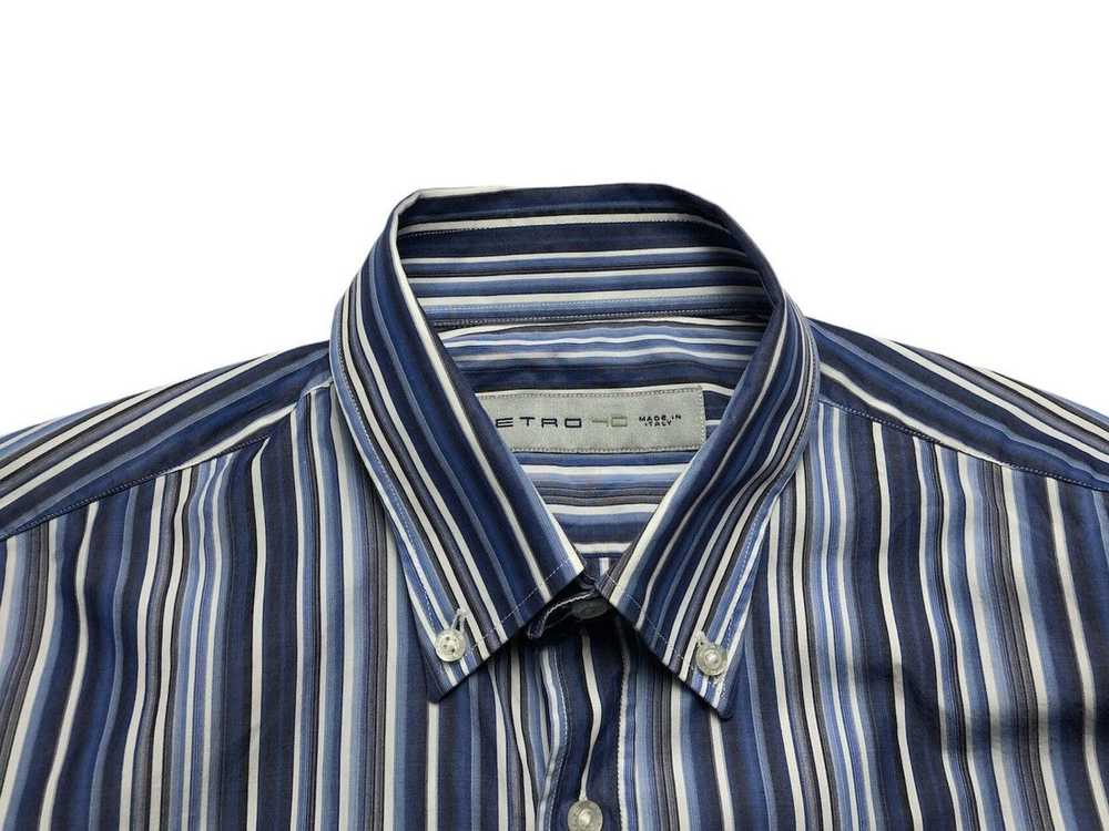 Etro Etro cotton multicolour striped shirt - image 3