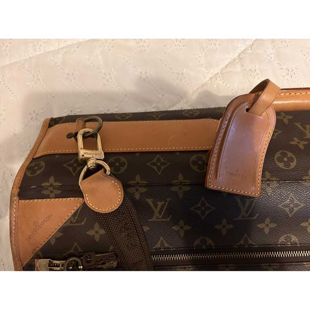 Louis Vuitton Bastille leather travel bag - image 3