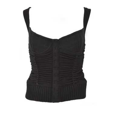 Tao Comme des Garçons 2005 Adjustable Knit Bustier - image 1