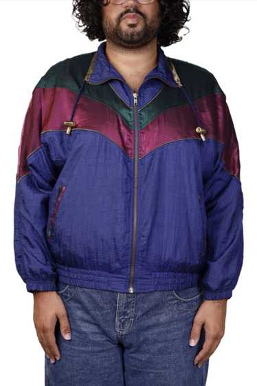 Active Frontier Metallic Windbreaker 1980s