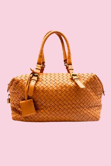 Bottega Veneta Duffle in Orange Leather Y2K - image 1