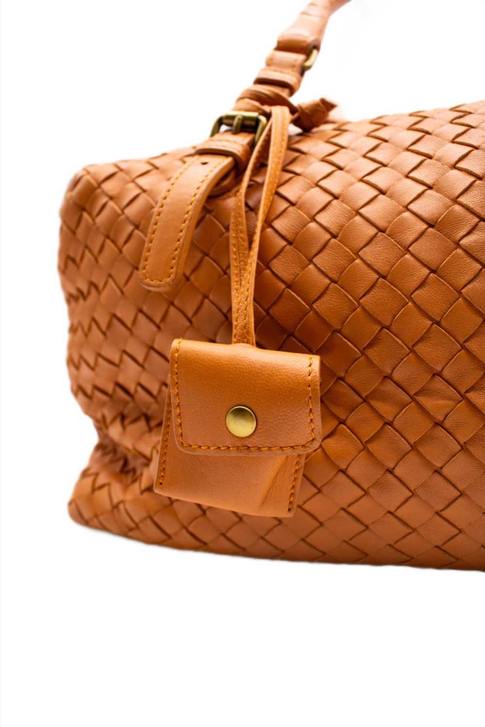 Bottega Veneta Duffle in Orange Leather Y2K - image 4