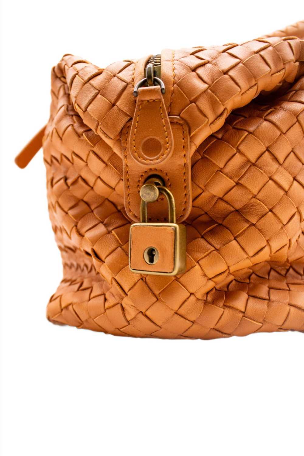 Bottega Veneta Duffle in Orange Leather Y2K - image 6