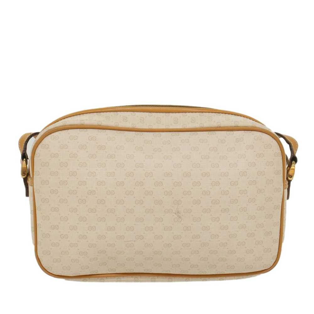 Gucci, Micro GG White Shoulder Bag 1980s - image 3