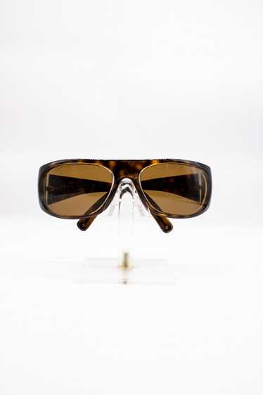 Prada, Mens Brown Prescription Sunglasses Y2K