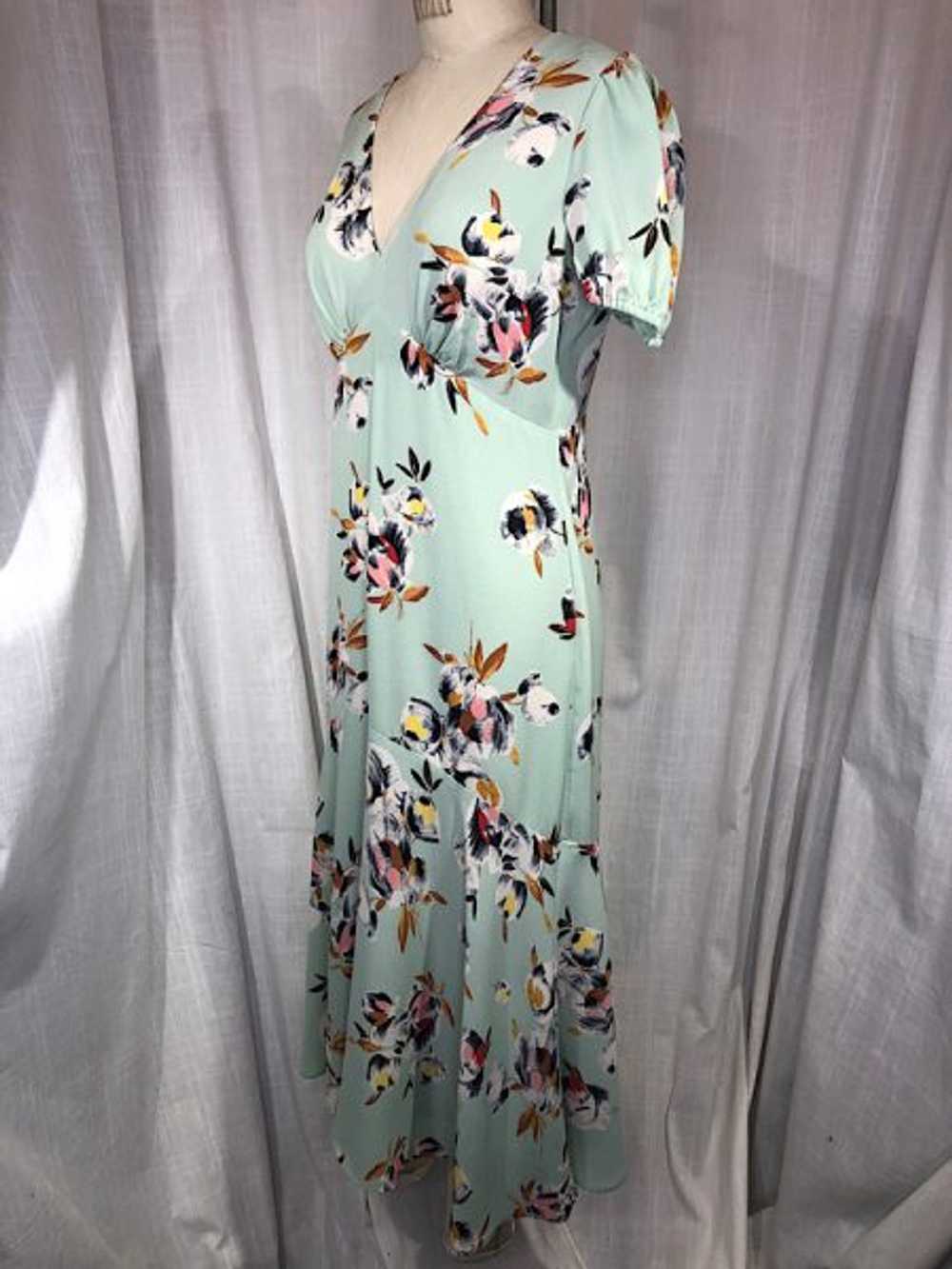 Vintage Inspired 40s Ralph Lauren Flower Print Dr… - image 3