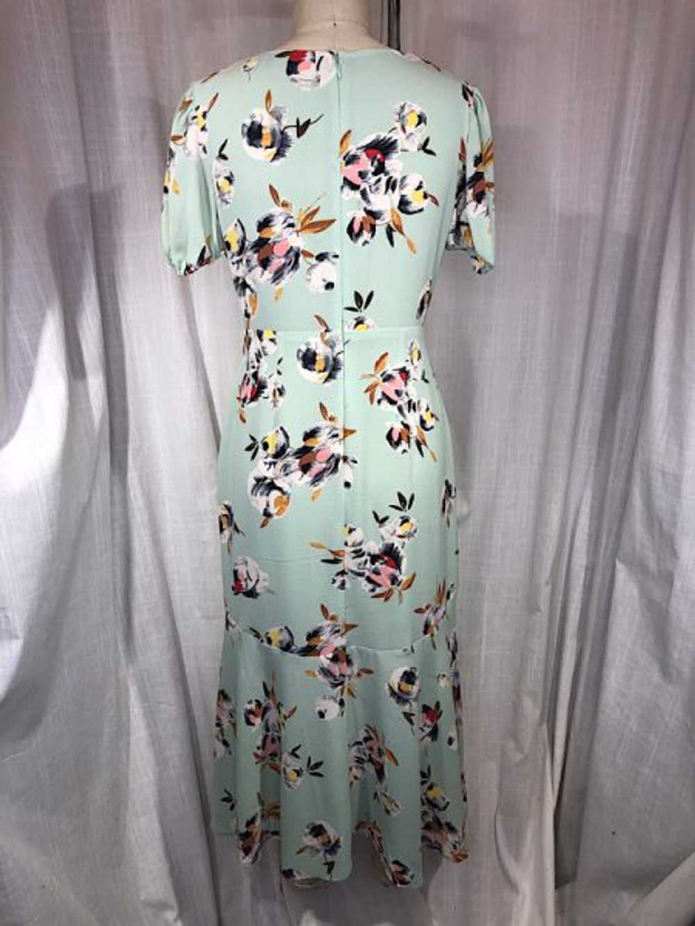 Vintage Inspired 40s Ralph Lauren Flower Print Dr… - image 4