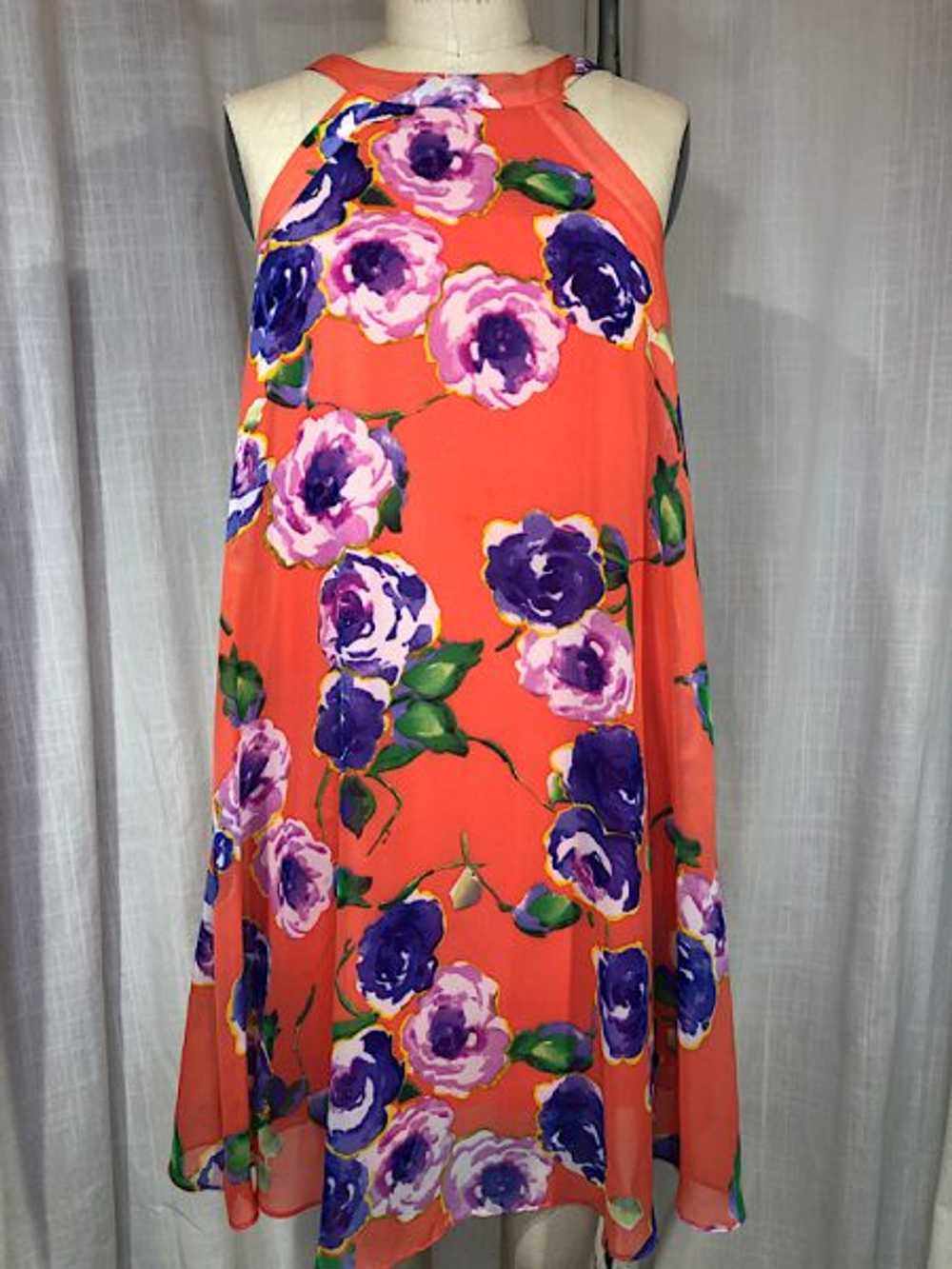 Vintage Inspired 60s Betsey Johnson Flower Print … - image 1