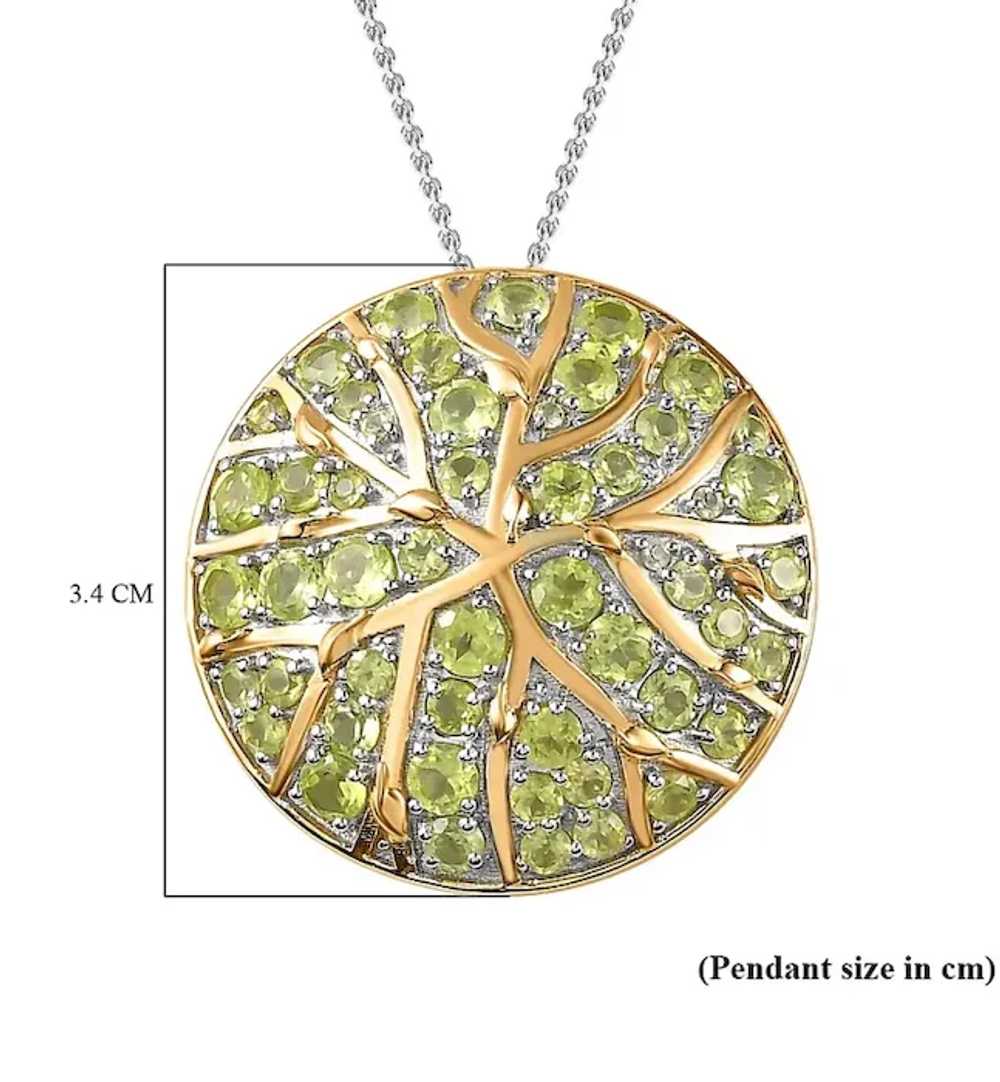 Natural Hebei Peridot Pendant with Chain - image 6