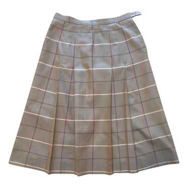 Burberry Wool mid-length skirt - image 1