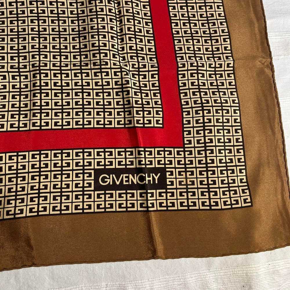 Vintage Givenchy Silk Scarf Rare - image 3