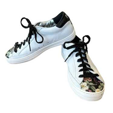 P448 P448 Sneakers Womens 37 EU 7 US Gray Floral L