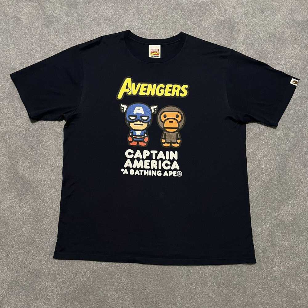 Bape Bape x Marvel Captain America Baby Milo Tee - image 2