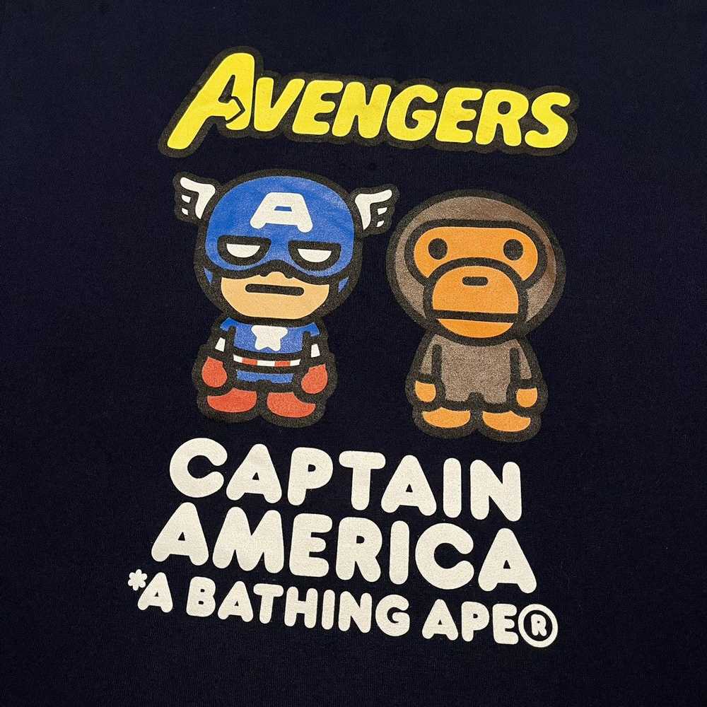 Bape Bape x Marvel Captain America Baby Milo Tee - image 3