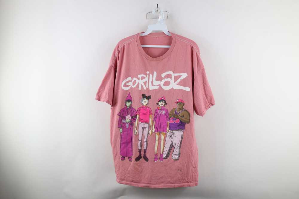 Vintage Vintage Spell Out Gorillaz Band Short Sle… - image 1