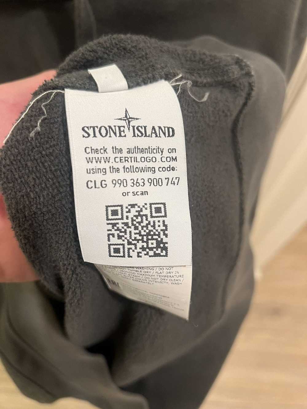 Stone Island Stone Island Grey Sweatshirt - image 4