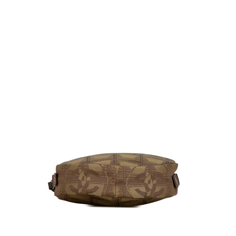 Brown Chanel New Travel Line Nylon Pouch - image 4