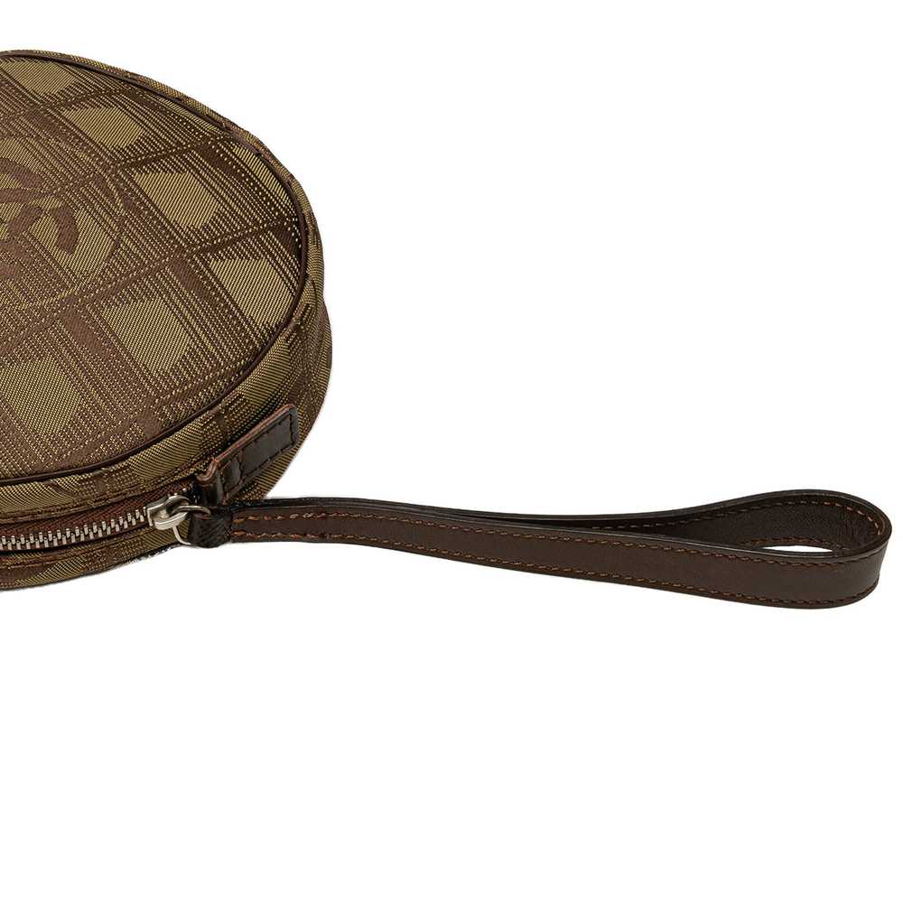 Brown Chanel New Travel Line Nylon Pouch - image 5