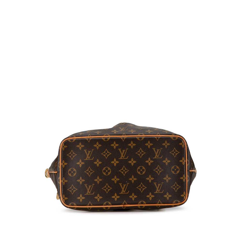 Brown Louis Vuitton Monogram Palermo PM Satchel - image 4