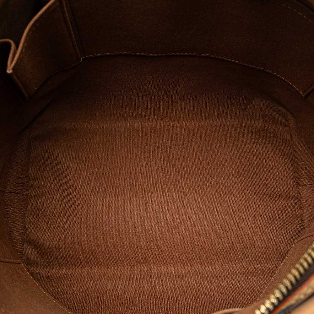 Brown Louis Vuitton Monogram Palermo PM Satchel - image 5