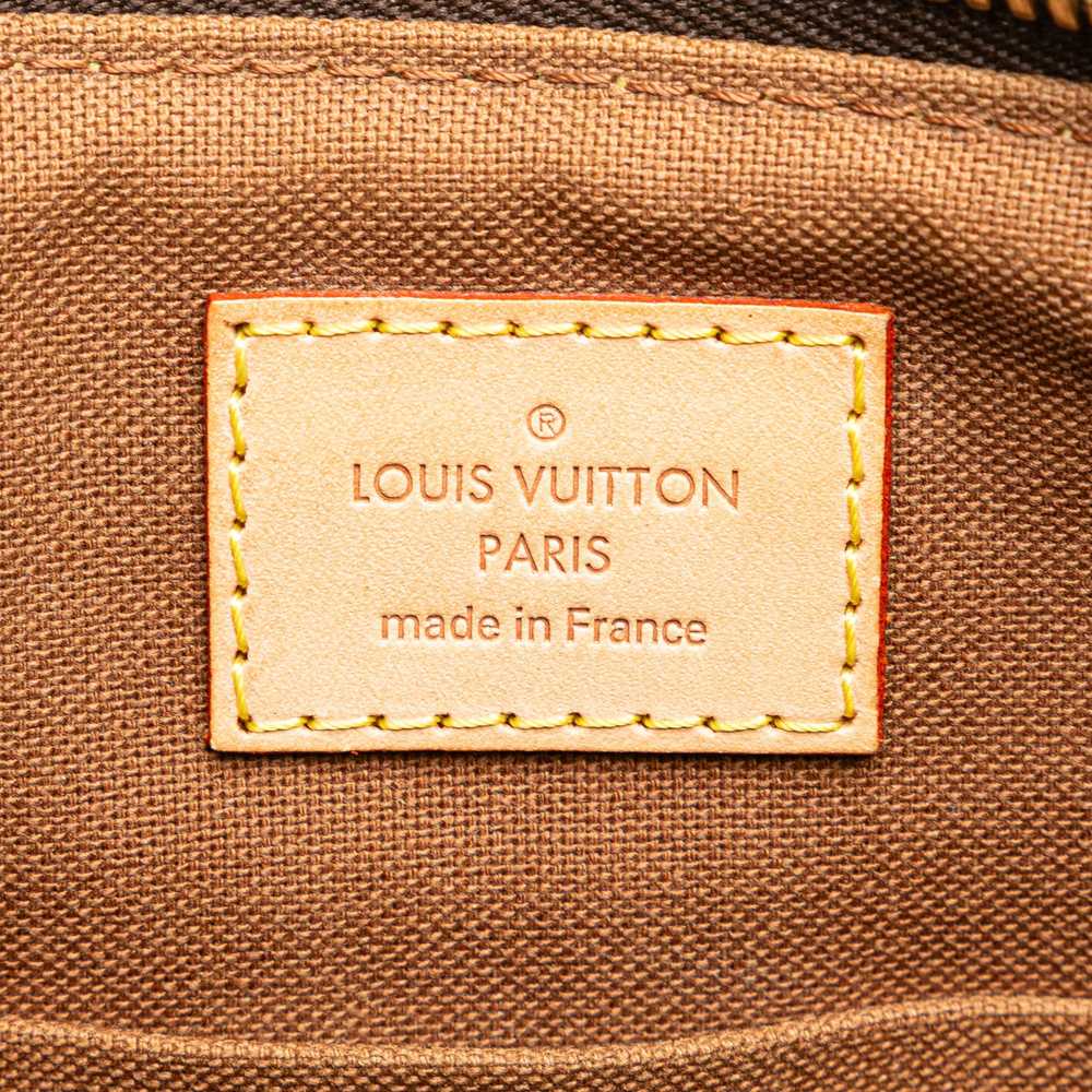 Brown Louis Vuitton Monogram Palermo PM Satchel - image 6