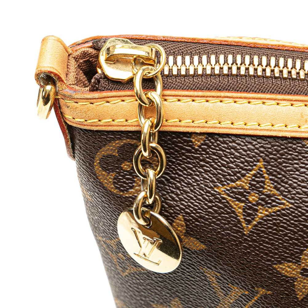 Brown Louis Vuitton Monogram Palermo PM Satchel - image 8