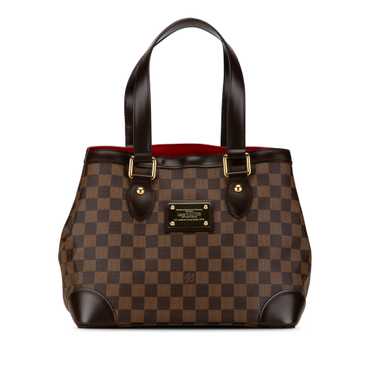 Brown Louis Vuitton Damier Ebene Hampstead PM Tot… - image 1