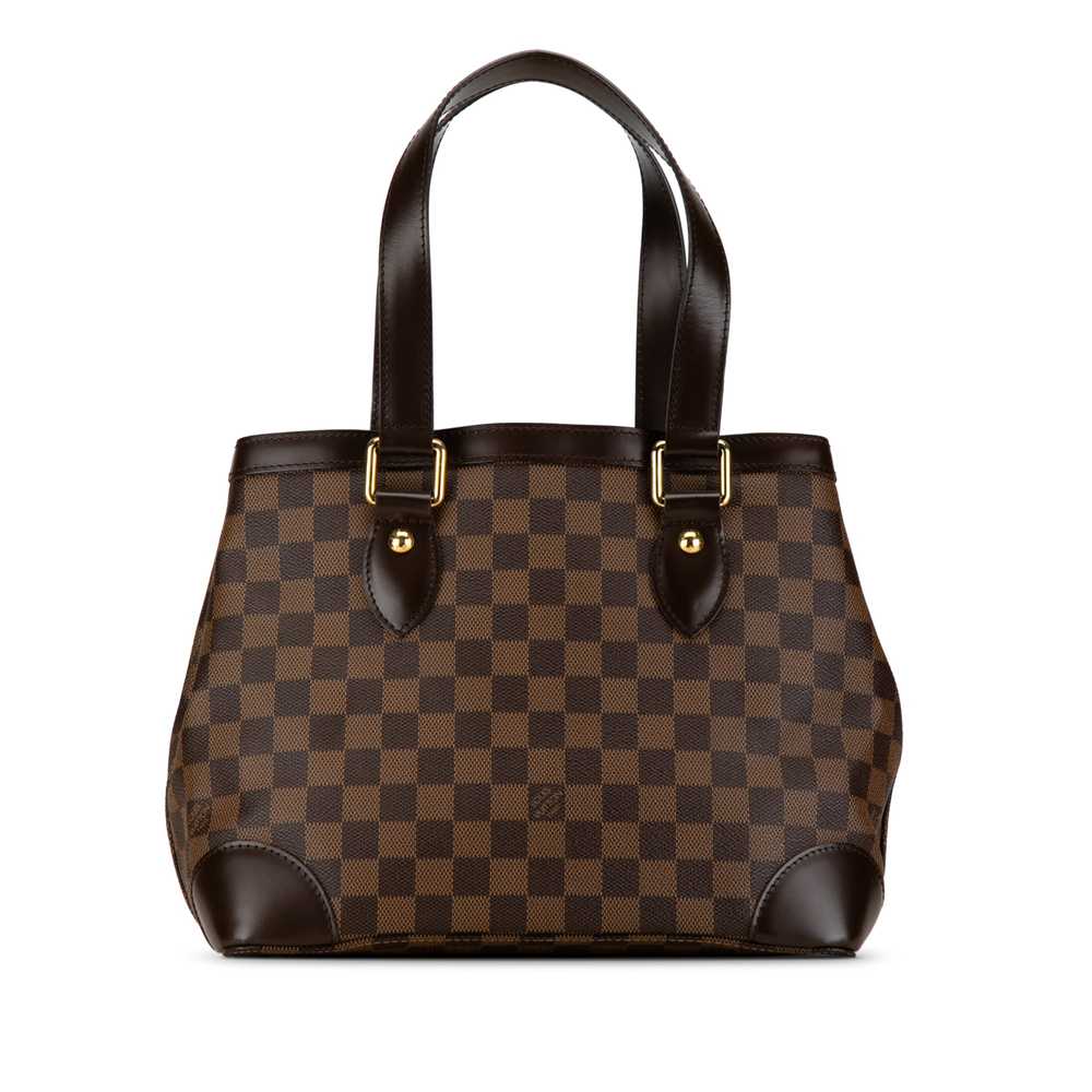 Brown Louis Vuitton Damier Ebene Hampstead PM Tot… - image 3