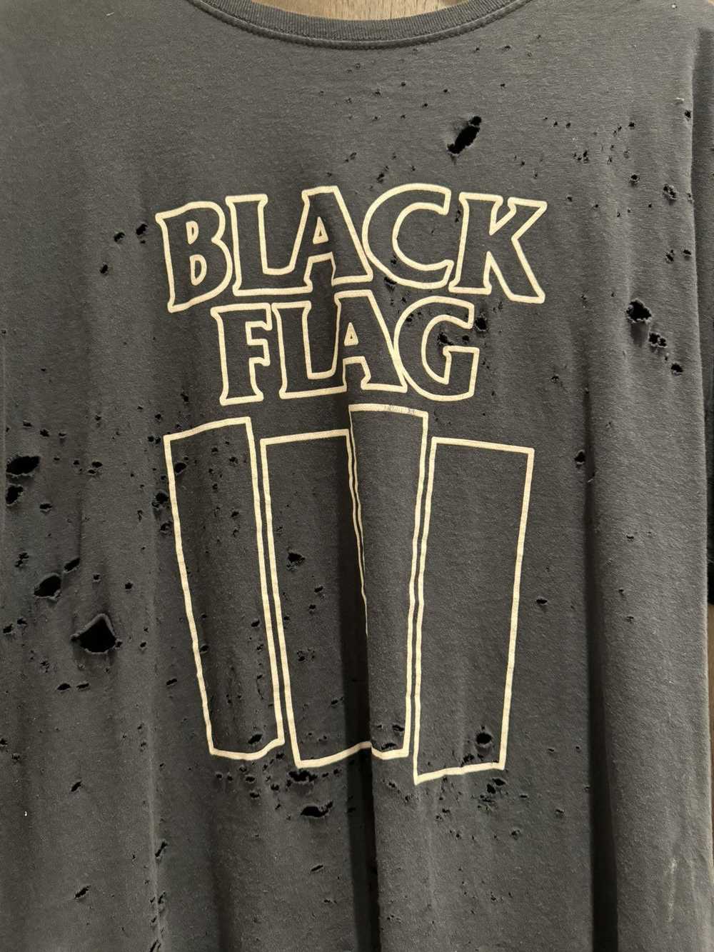 Band Tees × Black Flag × Vintage *SOLD Crazy Thra… - image 3