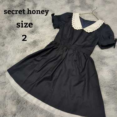 【secret honey】Secret Honey One Piece Frill Stripe