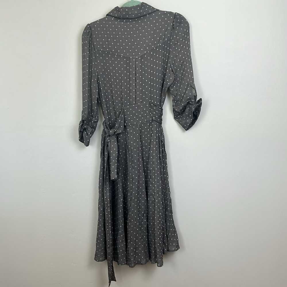 Vintage Diane Von Furstenburg Silk Button Dress - image 2