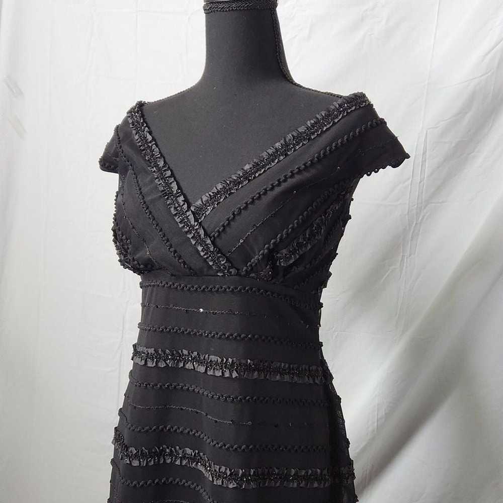 Tadashi Shoji Womens 8 Vintage Sleeveless V Neck … - image 3