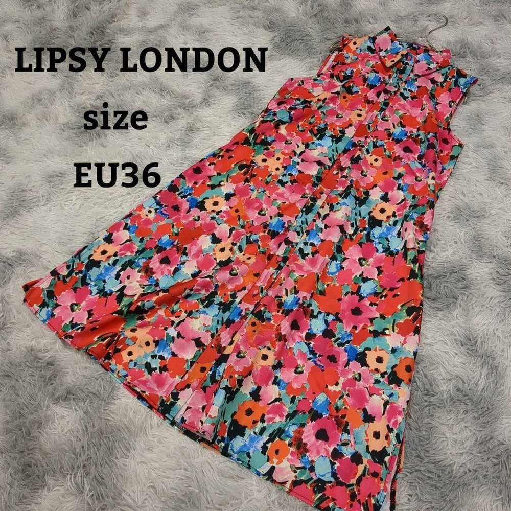 【LIPSY LONDON】Lipsy London One-piece Dress Flower… - image 1