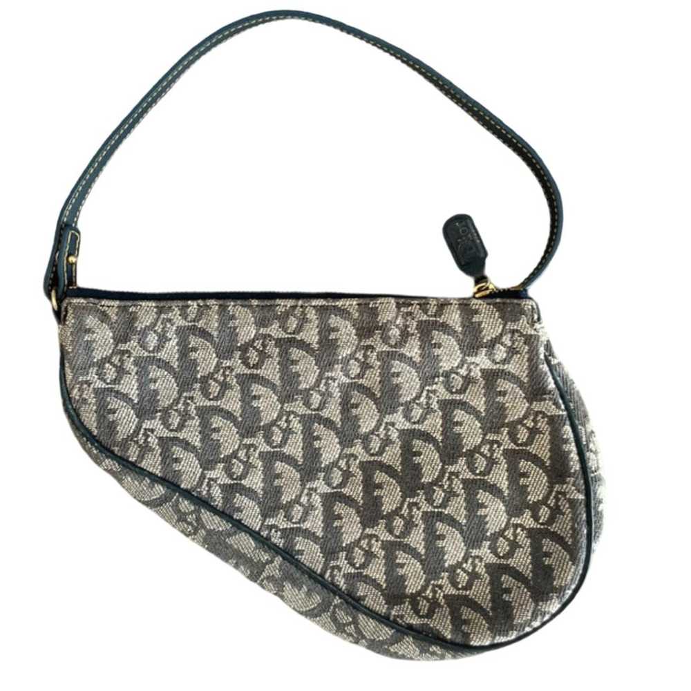 Dior Saddle vintage Classic cloth handbag - image 3