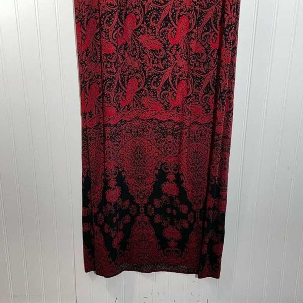 Carole Little Vintage Long Slinky Dress With Jack… - image 10