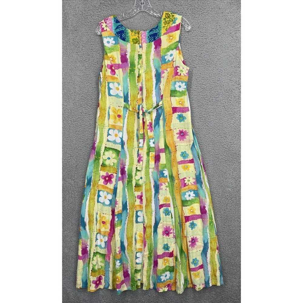 Vintage Jams World Maxi Dress Women Extra Large F… - image 7