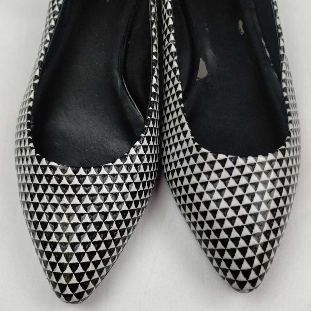 Nine West Nine West Women's Black/White Shoes/Fla… - image 5