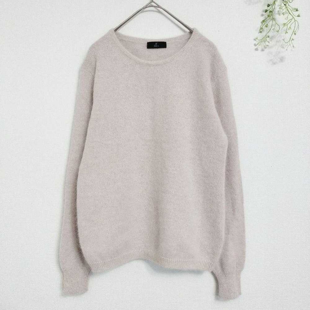 a1302 【Inedo】Excellent quality Angora blend sweat… - image 2