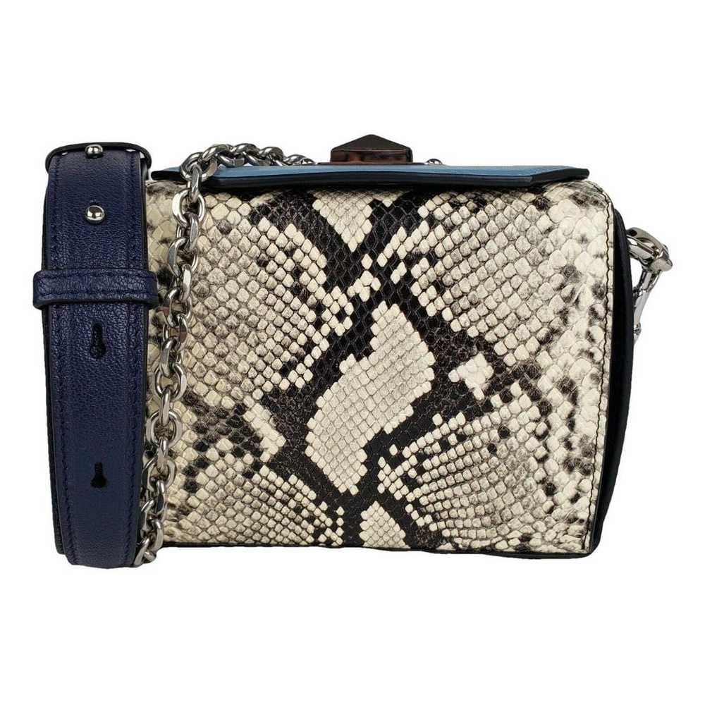 Alexander McQueen Box 16 python crossbody bag - image 1