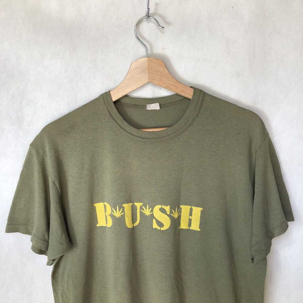 Band Tees × Military × Vintage Vintage “B*U*S*H” … - image 3