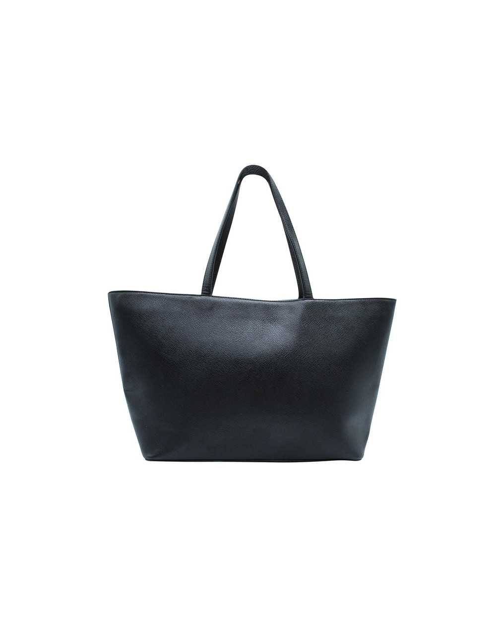 Moschino Black Canvas Tote Bag with Branded Scarf… - image 2