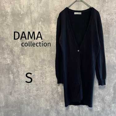 1518【DAMA collection】Black Cardigan Long Sleeve S