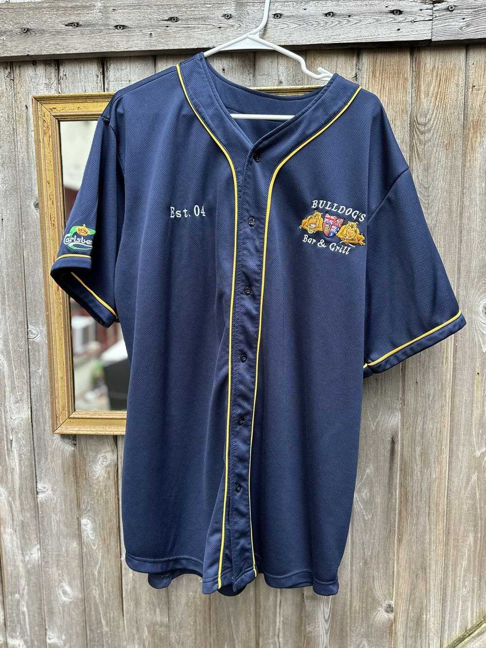 Vintage Hong Kong Baseball Jersey Insane Bulldog … - image 4