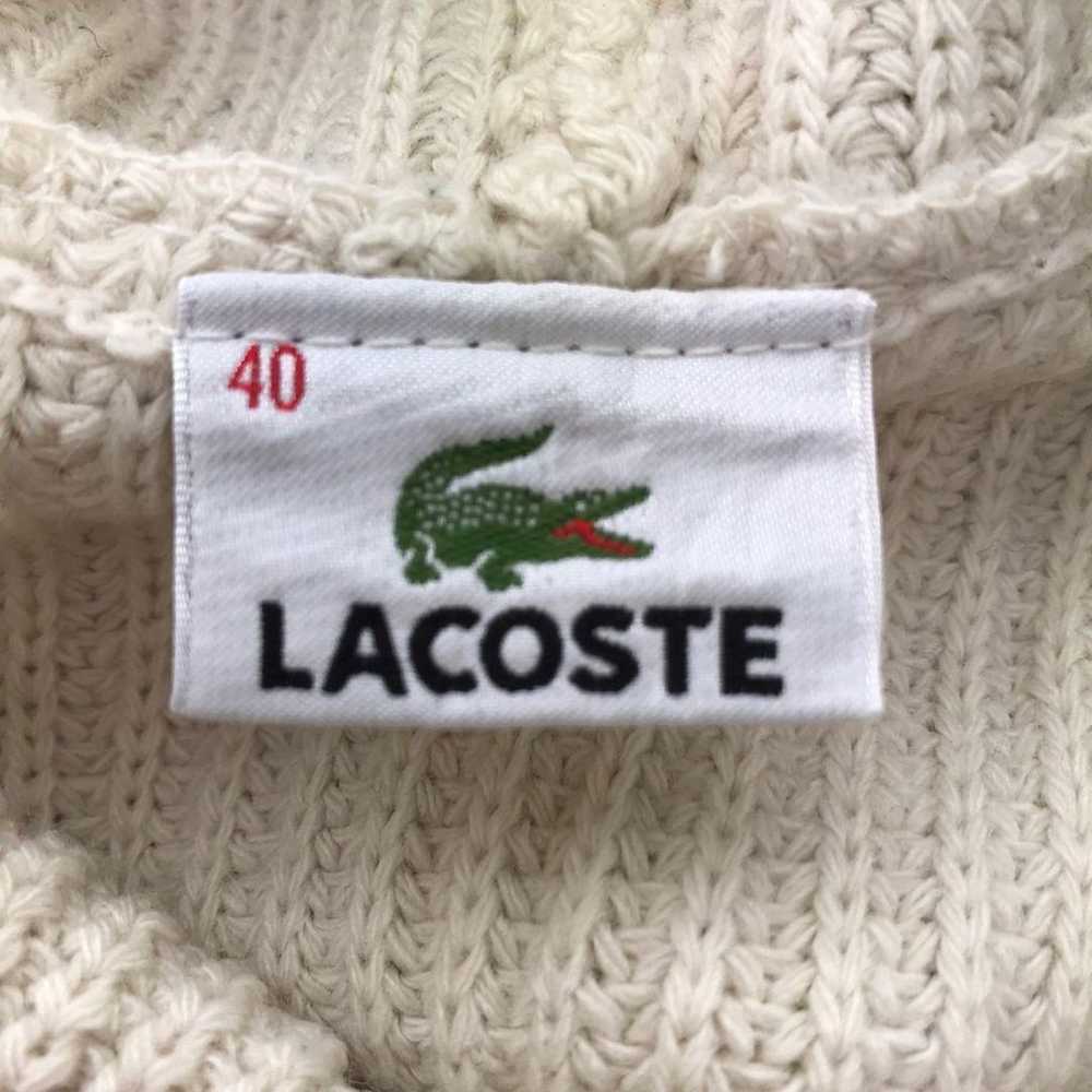 【k5817】Rare USA Vintage Lacoste Embroidered Logo … - image 8