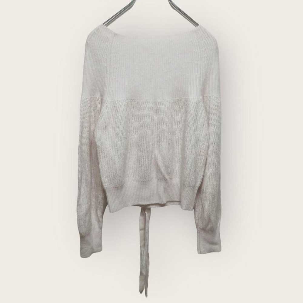 Liland Chur 【2】 Boat Neck Sweater Knit Decorative… - image 1