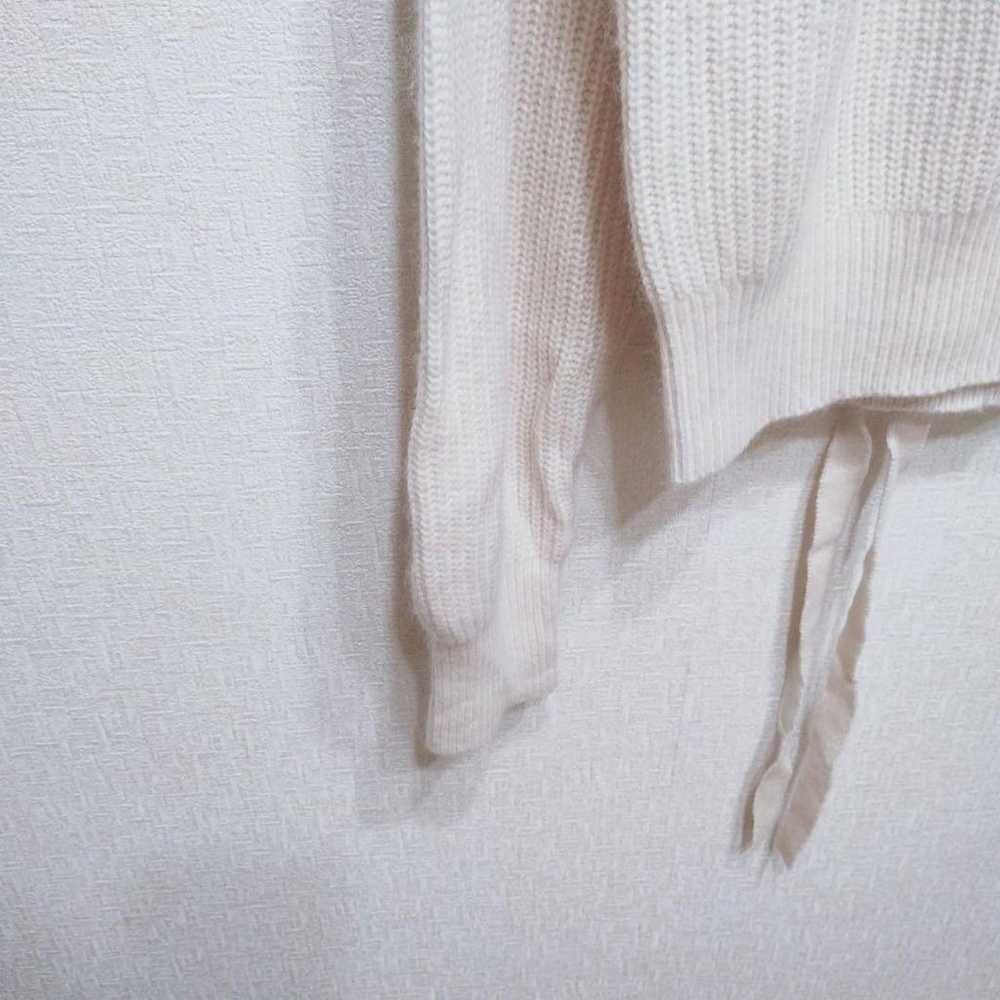 Liland Chur 【2】 Boat Neck Sweater Knit Decorative… - image 4