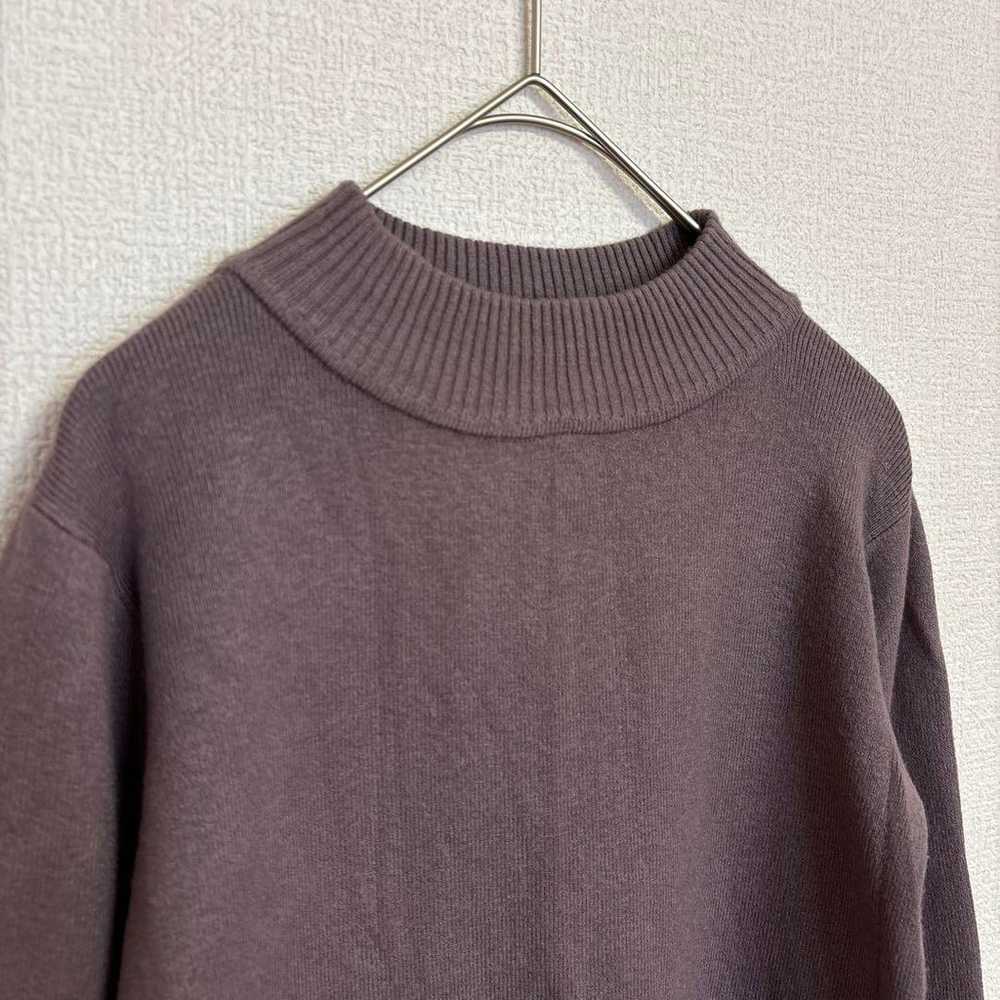 GRL Grail Sweater Knit Pullover Long Sleeve Brown - image 3